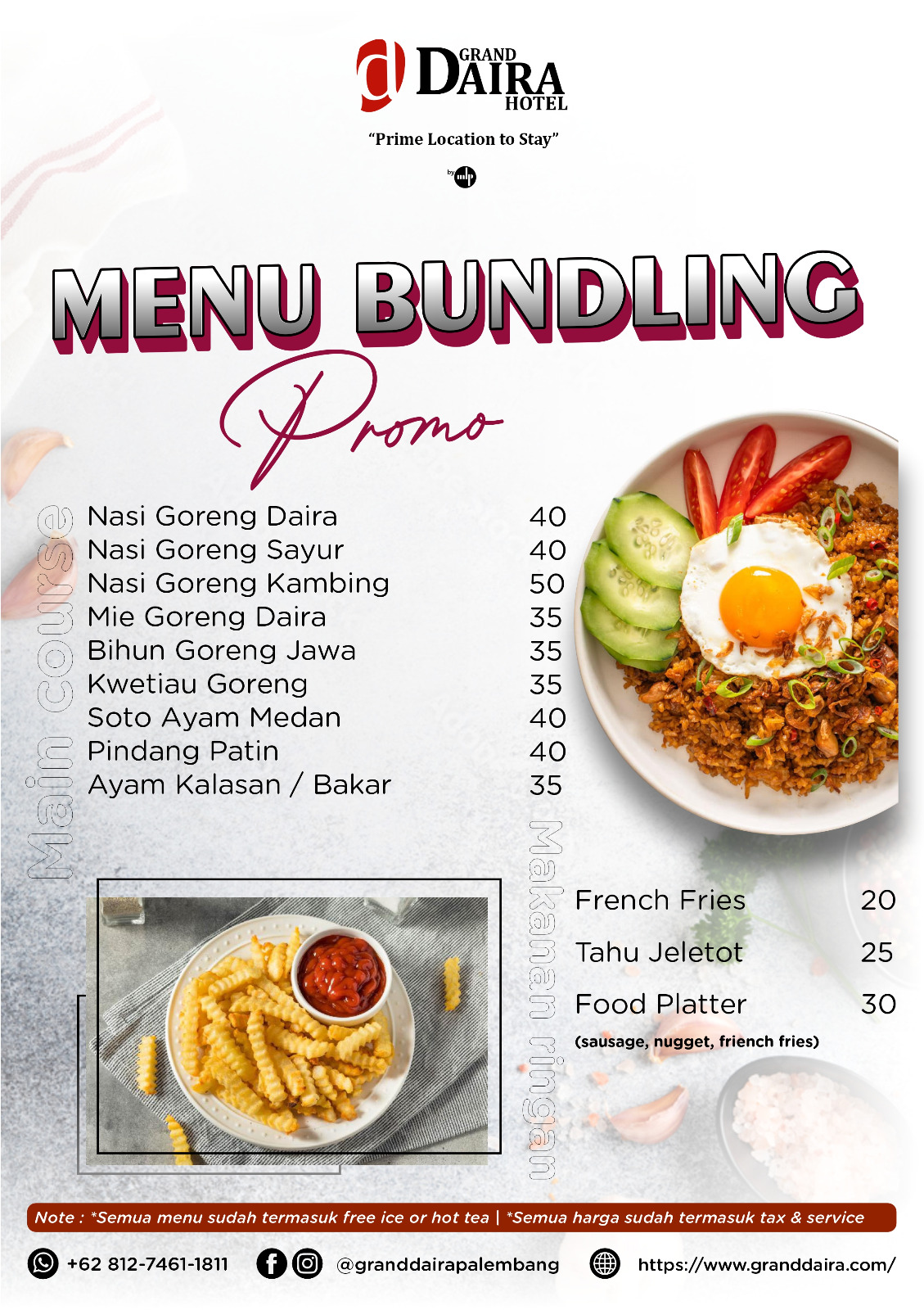 Menu Restaurant