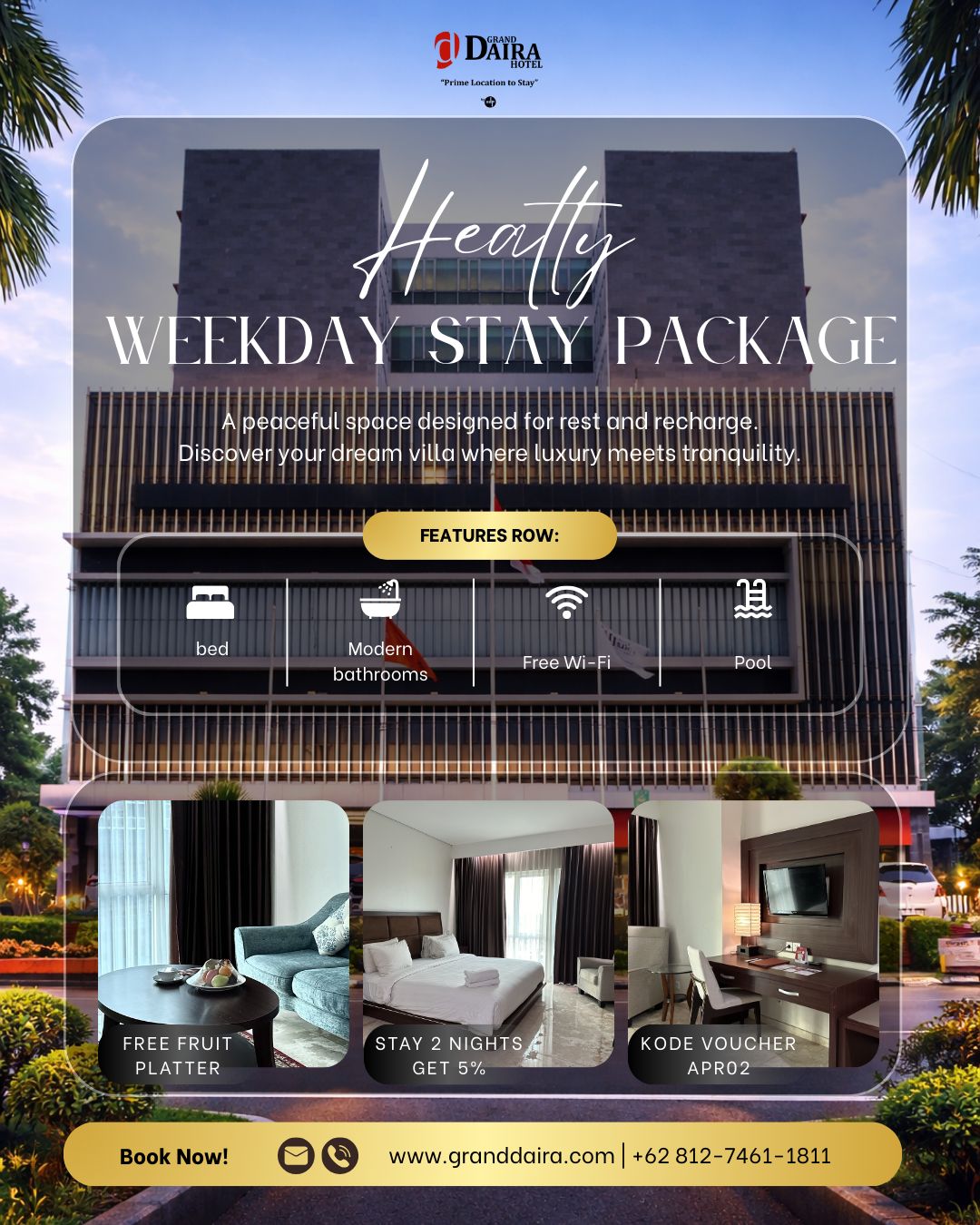 WEEKDAY STAY PACKAGE